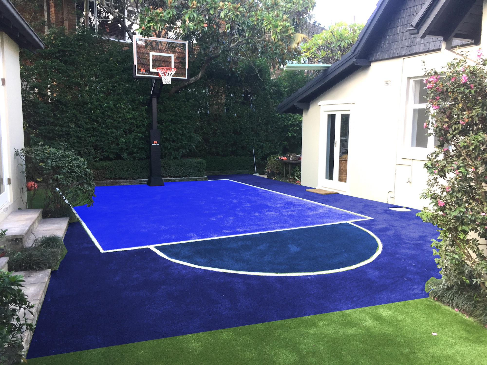Home Basketball - Crown Synthetic Grass